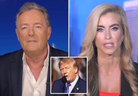 Katie Zacharia spars with Piers Morgan over her private chats with President Trump