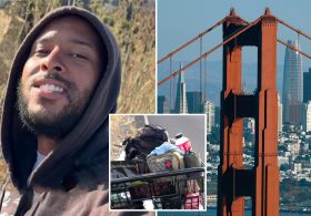 New Yorker who trekked 2,500 miles across the US is robbed twice after arriving in California