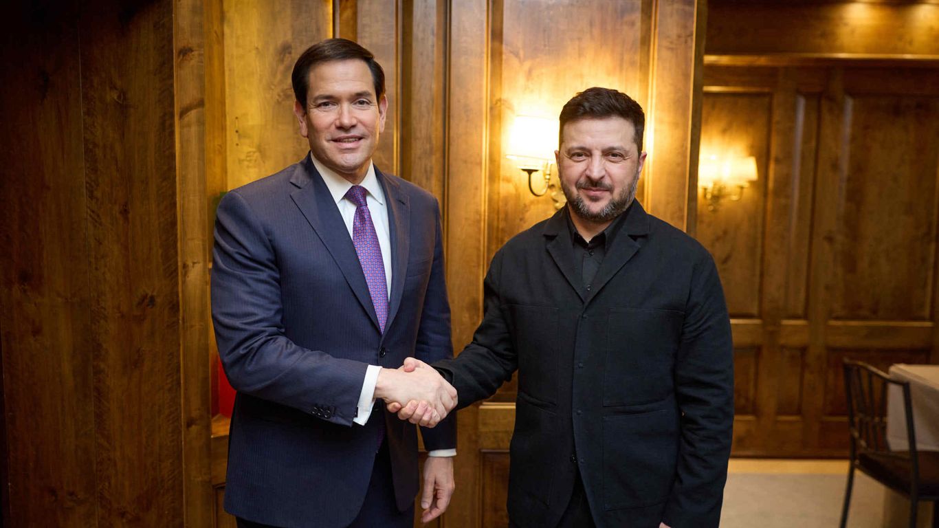 Trump isn't out to hurt Ukraine, Rubio tells Zelensky 1792497911741 2