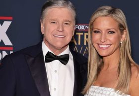 Trump and Melania join Fox News stars at Mar-a-Lago for Hannity and Earhardt’s wedding bash