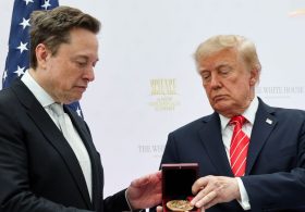 Did Elon Musk accuse Trump administration of warmongering?