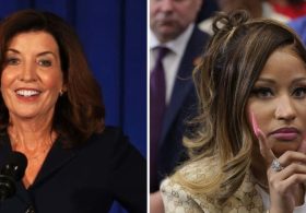 Hochul says Trump is ‘poisoning’ Nicki Minaj’s mind as rapper calls governor ‘evil,’ backs GOP rival
