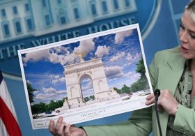 D.C., Virginia sue to block Trump’s 250-foot arch