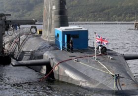 British nuclear subs have only fire hoses as drone defense – media
