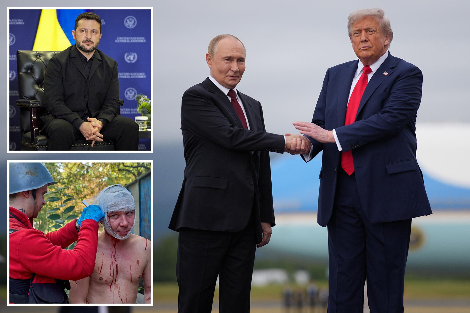 Trump declares Putin ‘wants to make a deal’ — as he knocks Ukraine’s Zelensky 2025 anchorage alaska two leaders 144796797