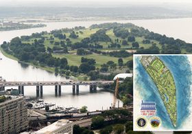 Trump unveils 15-month plan to renovate historic DC golf course