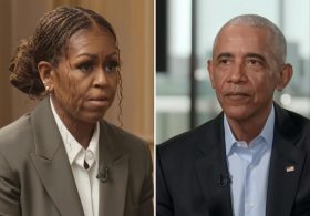 Michelle Obama Jokes About Male Pregnancy as Barack Divorce Rumors Explode