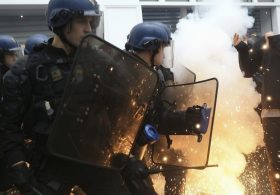 ‘Protester’ Loses Hand in Police Grenade Horror as French Student Riots Explode