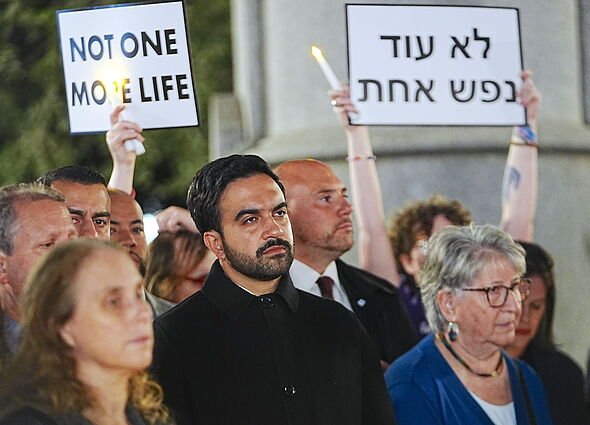 Mamdani accused of 'genocide' at heated Oct. 7 vigil following divisive message 217598 1