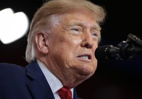 Donald Trump rages over solar panels for ‘frying’ animals alive at fiery Texas rally