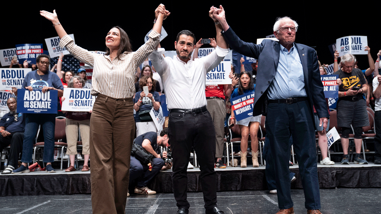 Democratic Party Is Undergoing Socialist Rebranding, RSC Members Say 261013 AOC Sanders El Sayed