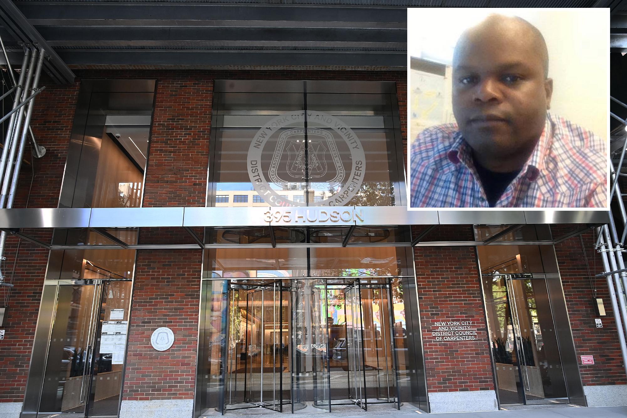 CUNY exec exposed himself, groped worker while driving her home from happy hour: lawsuit 395 hudson st greenwich village 143501769