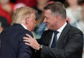 Trump announces at a Georgia campaign rally that Audi will build a new auto factory in the state