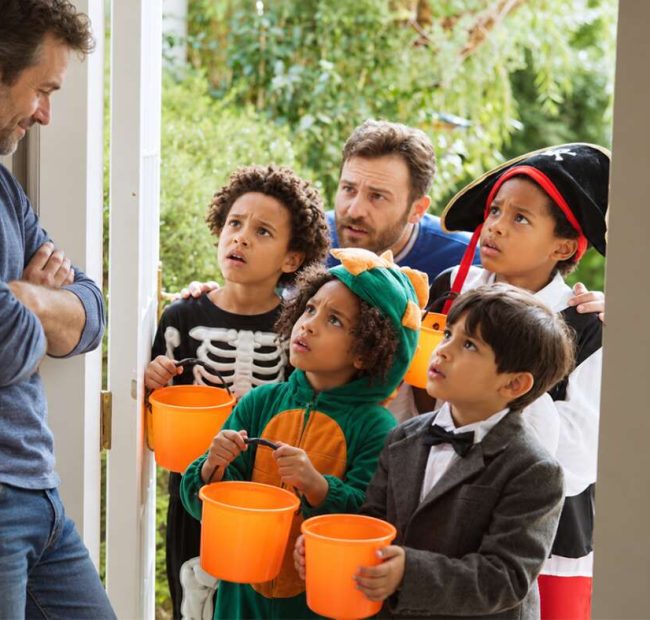 Neighborhood Children Woefully Unprepared For Local Man Who Chooses Trick Over Treat