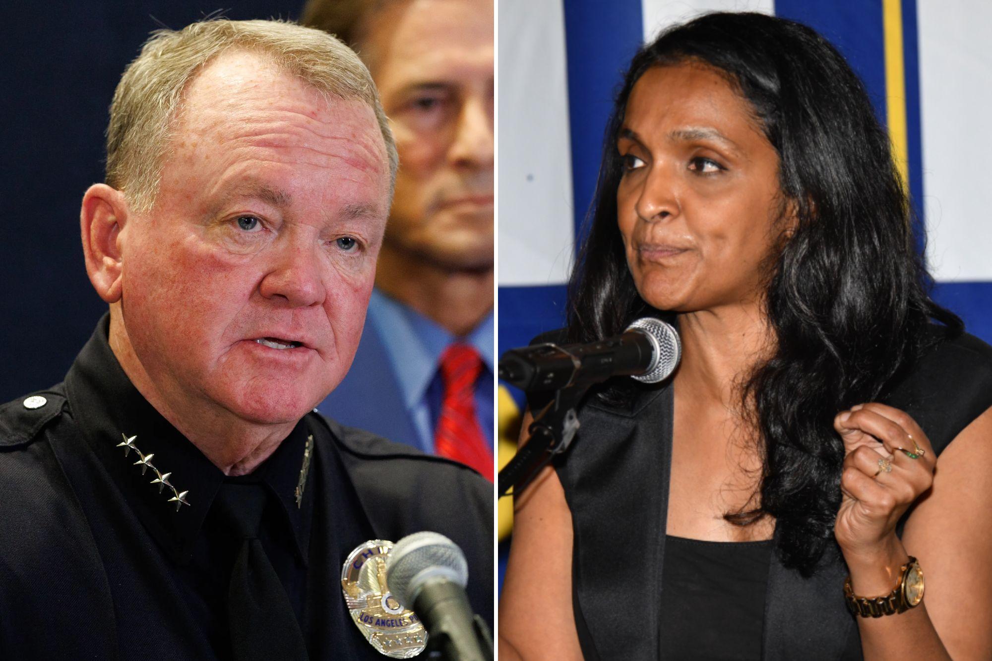 Nithya Raman can’t keep story straight on LAPD chief she vowed to fire 3cli1 1791681881774