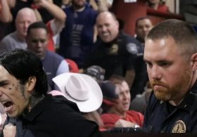Trump’s South Carolina Rally Explodes Into Royal Rumble as MAGA Supporters Whack Hecklers