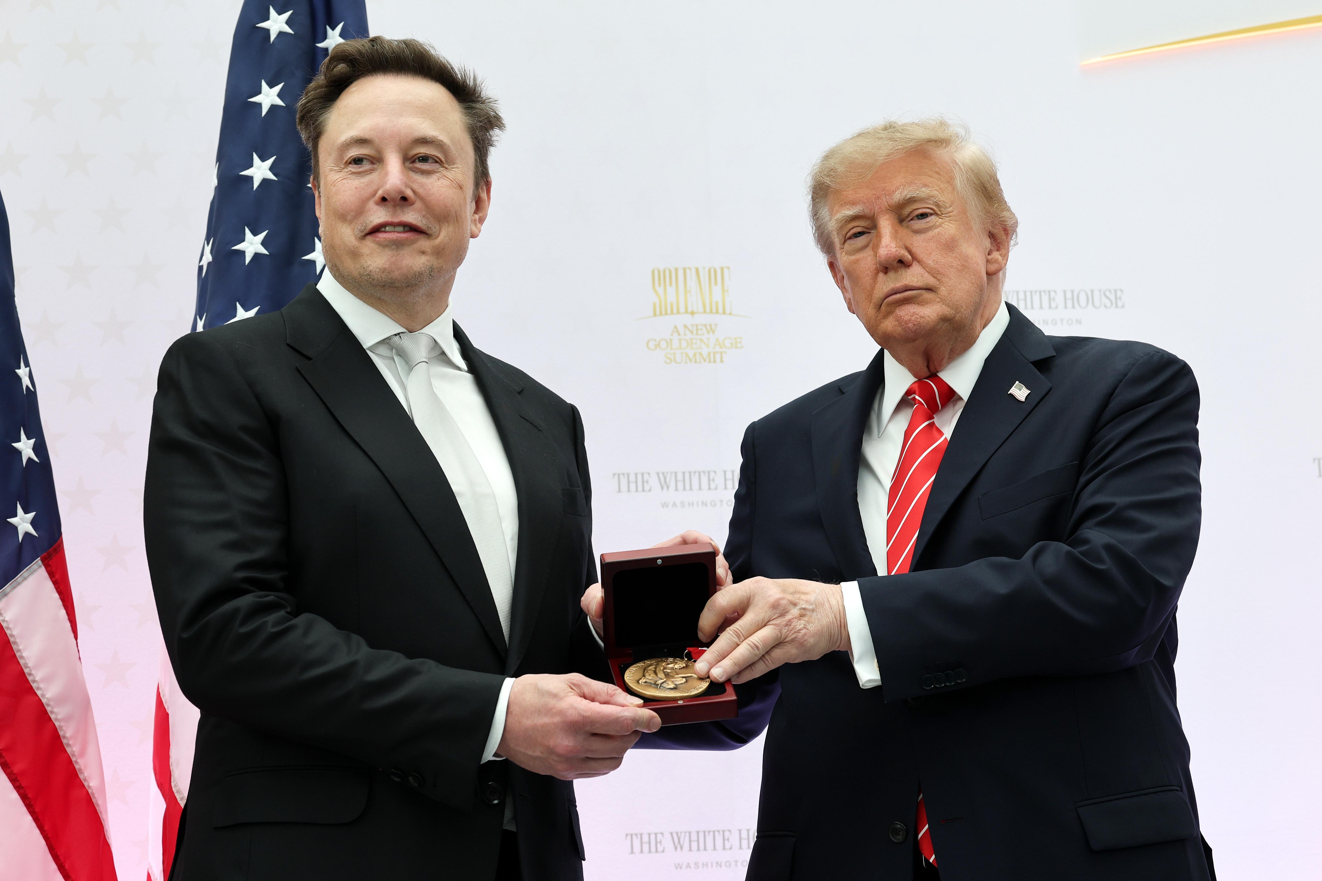 Trump honors Elon Musk, Jensen Huang and other top tech CEOs with prestigious science award 6194b 1