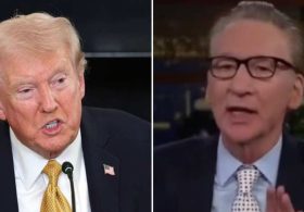 Trump calls Bill Maher ‘loser,’ ‘coward’ in 1,300-word Truth Social attack after White House dinner
