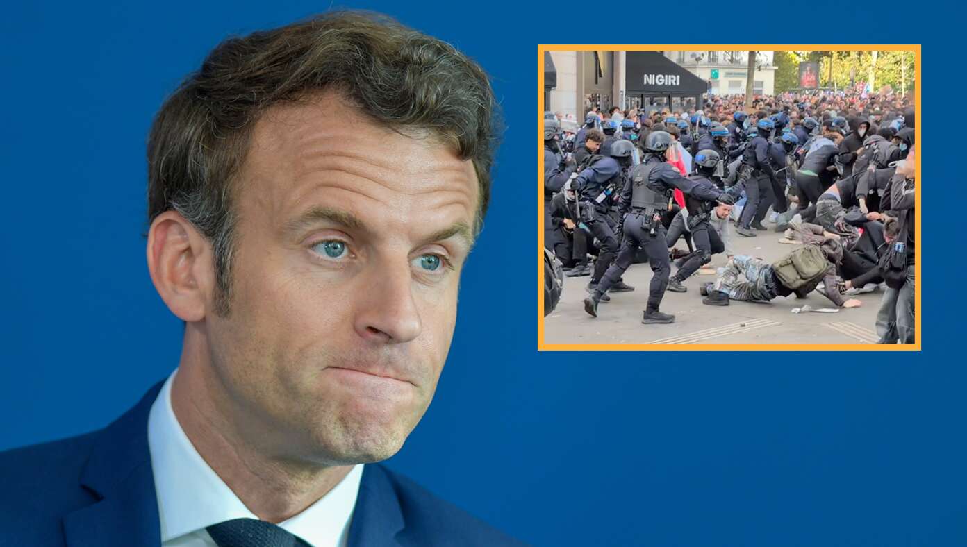 French Frantically Search Rioting Mob For Someone To Surrender To 698