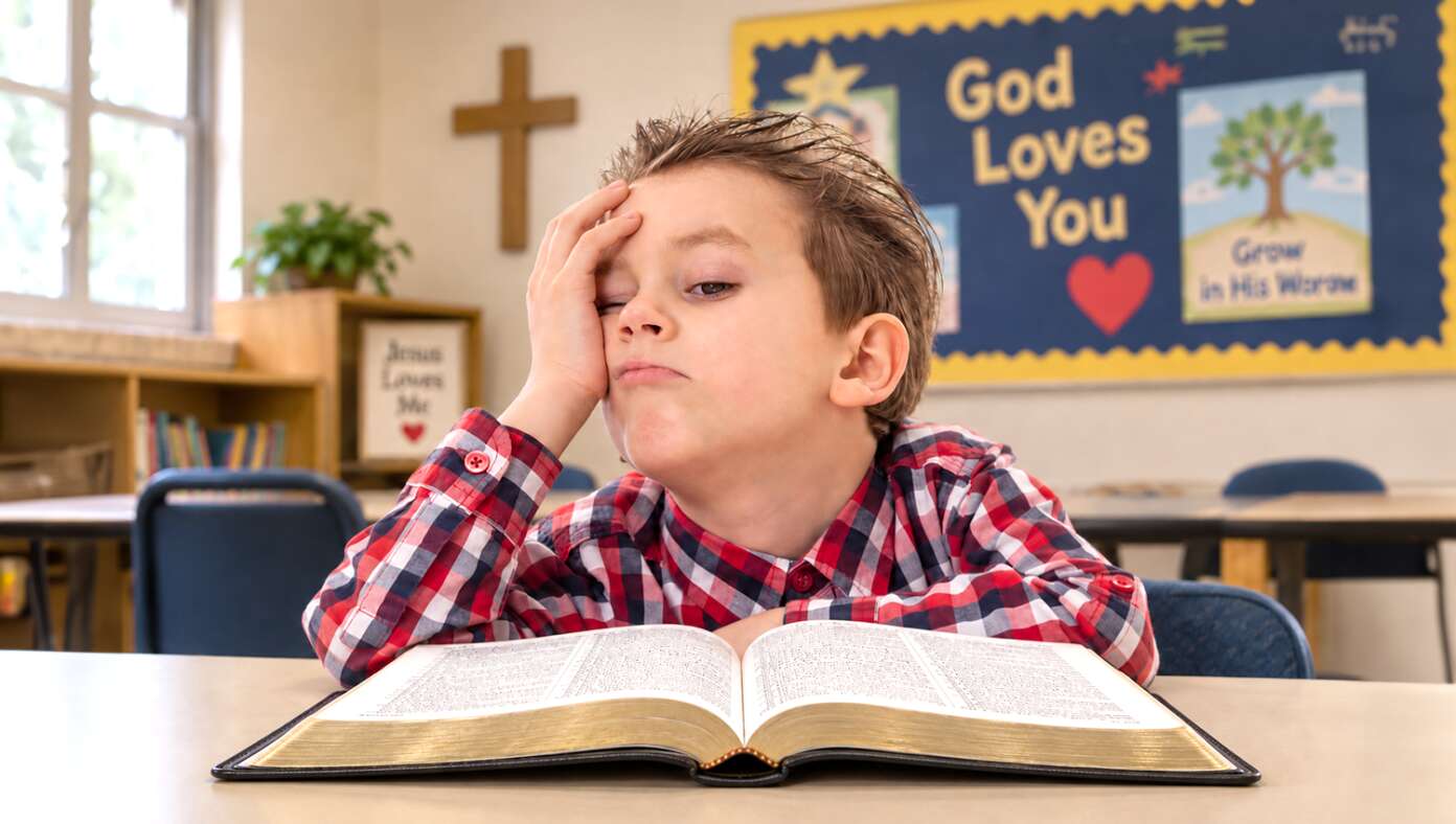 Sunday School Kid Had Different Expectations For Sword Drills 6abeb3267d4386abeb3267d439