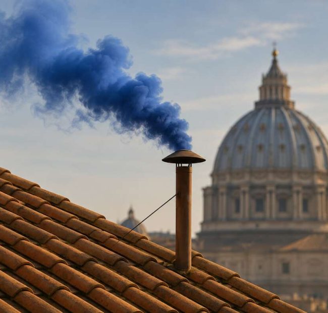 Smoke Rises From Vatican Indicating Who Pope Voted For