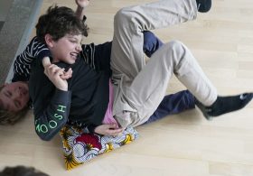 Siblings Take A Break From Fighting To Fight Some More