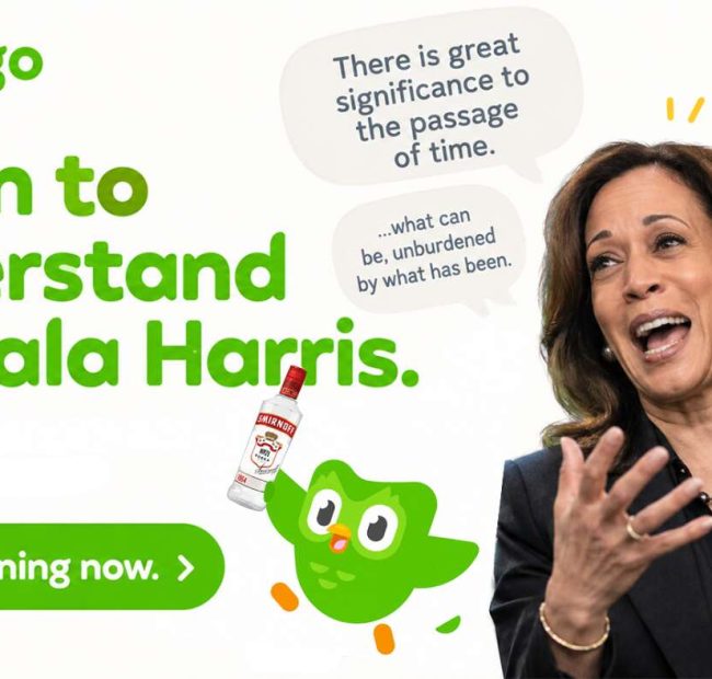 Duolingo Introduces ‘Kamala Harris’ As Its Newest Language