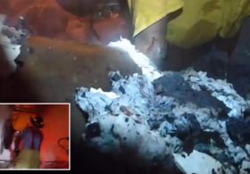 Hero Mississippi neighbor digs through smouldering wreckage with his hands to rescue boy, 4, trapped in house fire