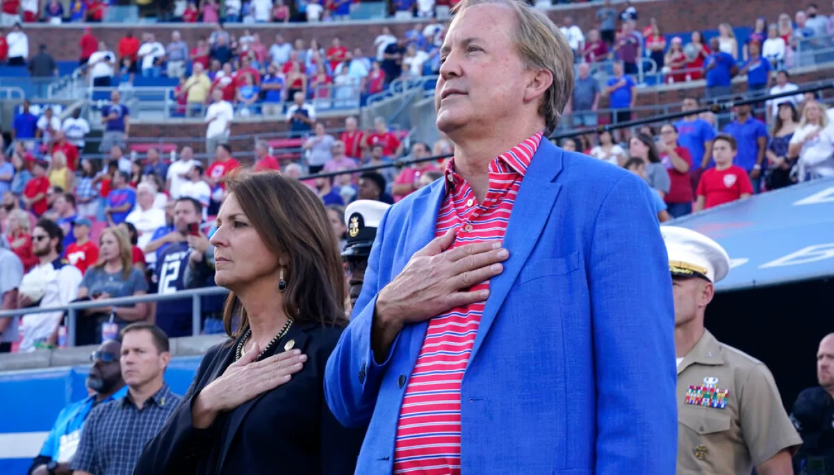 Angela Paxton backs Texas GOP ticket without naming estranged husband Ken AP22288134445136