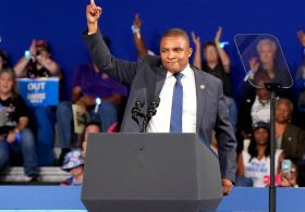 Early tallies show black voters turning out in huge numbers in North Carolina