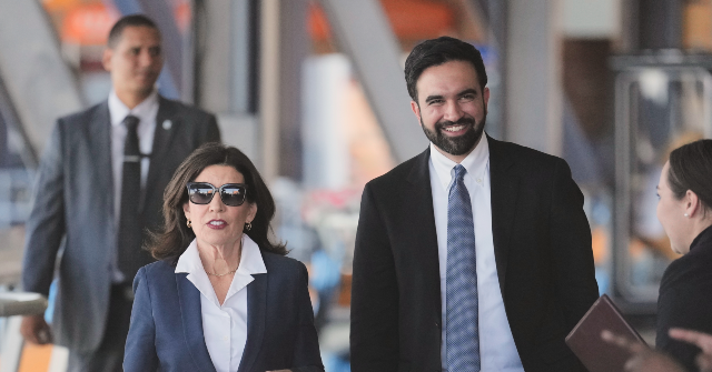 DHS Blasts Zohran Mamdani and NY Gov. Kathy Hochul for Protecting 16,000 Illegal Alien Criminals AP26117653783925 640x335 1