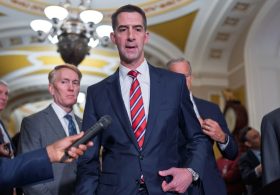 Trump releases Tom Cotton’s cellphone number over daylight savings bill