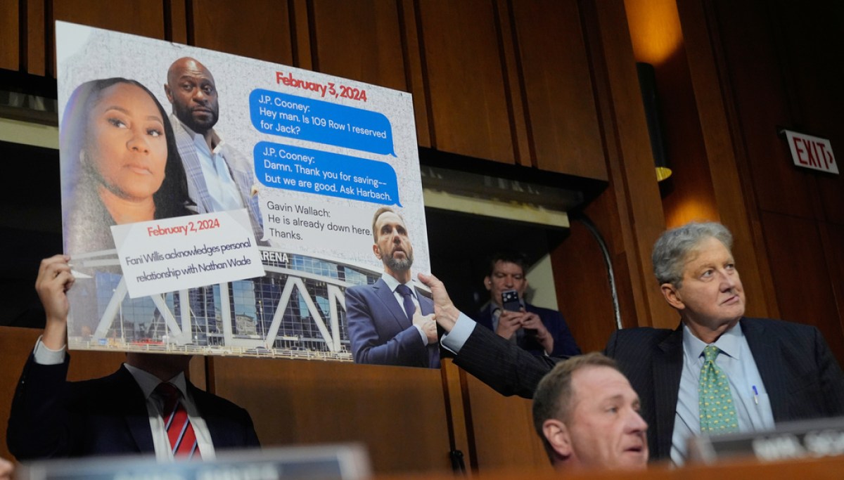 Texts cited by Eric Schmitt at Jack Smith hearing lacked team names: Report AP26272707447881