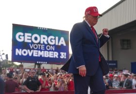 Trump returns to Georgia for second rally in just eight days