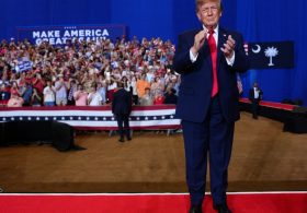 Trump warns Democrats ‘want to burn it all down’ in South Carolina pitch
