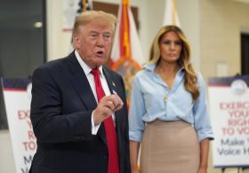 Donald and Melania Trump join millions of Americans who have already voted