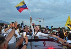 Democrats seize on Machado’s return to push for Venezuela elections