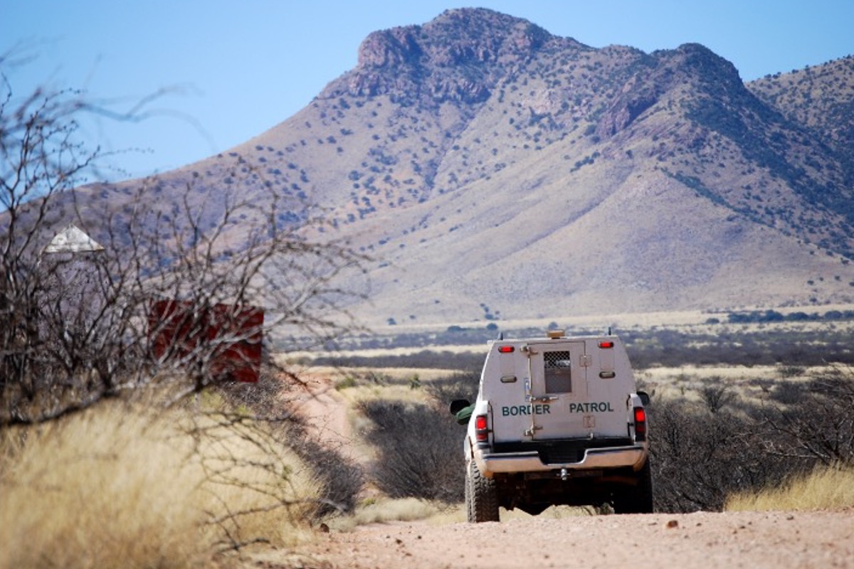 Illegal Border Crossings at Lowest Level in Nearly 60 Years, but a New Migrant Caravan Approaches Border Patrol truck mountains resized 100226 092523 Getty 104684100