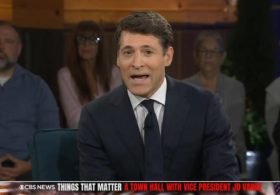 CBS’ Dokoupil Tries to Hammer Vance During Michigan Town Hall