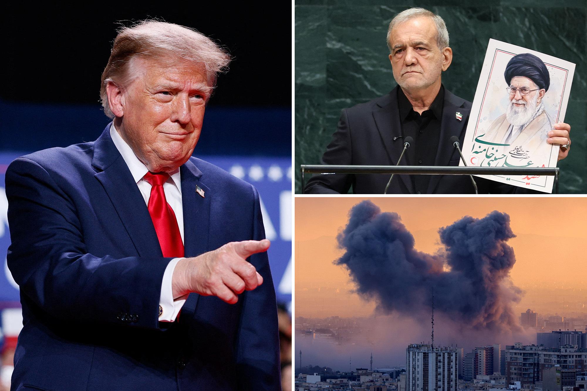 Trump says US military will not attack Iran before midterm elections  COMP GettyImages 2264013096 1