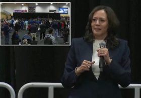 Kamala Harris gets crickets from Mississippi rally crowd after butchering motivational quote: ‘Let me repeat that’
