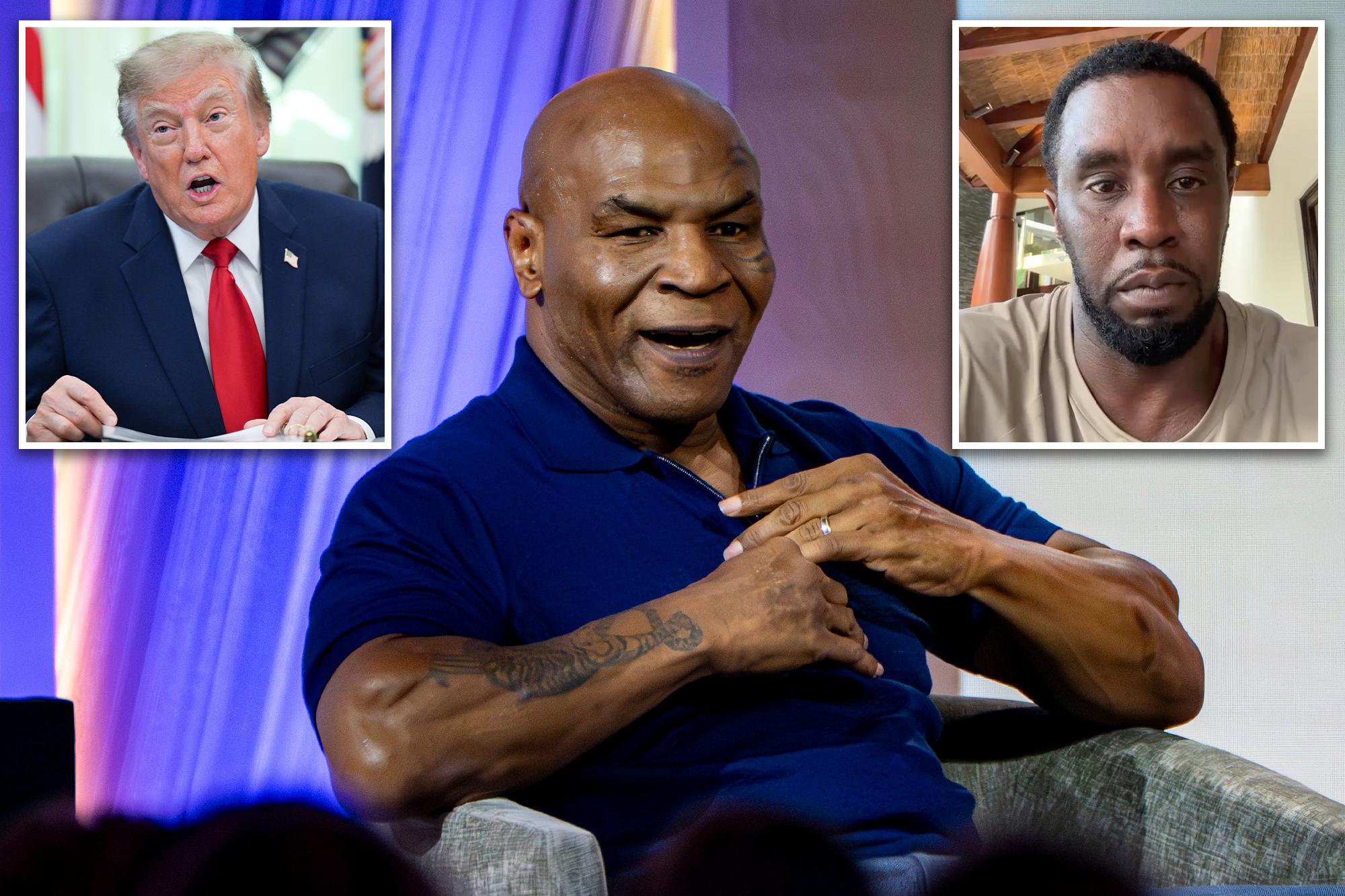 Mike Tyson said he gave Trump a letter from Sean ‘Diddy’ Combs: ‘I did what he told me to do’ COMP LETTER