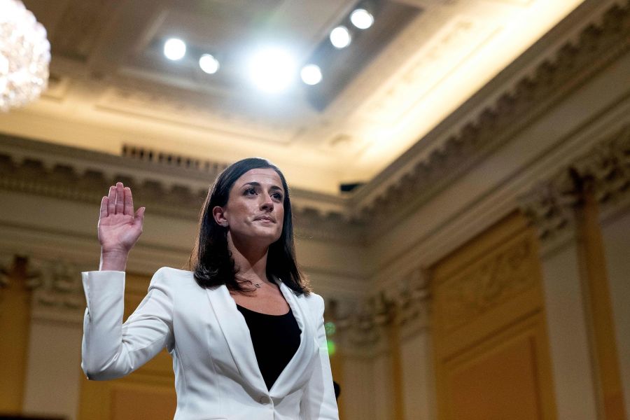 REPORT: DOJ Seeks Indictment Of Infamous Former Trump Staffer For Allegedly Lying To Congress Cassisdy Hutchinson