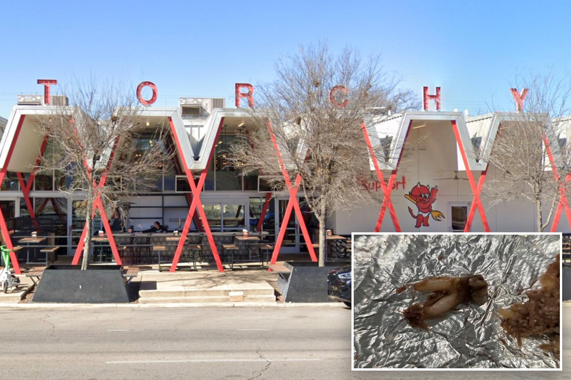 Diner claims she nearly ate cow tooth stuffed in ‘Democrat’ taco at Tex-Mex restaurant Comp Cow Tooth Taco