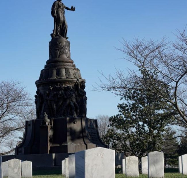 Army submits proposal to restore Confederate Memorial to Arlington Cemetery