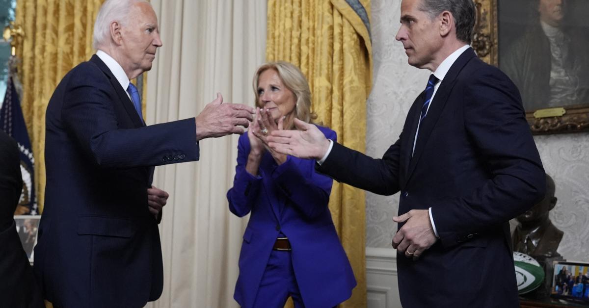 White House docs the latest to expose scheme to obstruct investigations of alleged Biden corruption GettyImages 2162708893