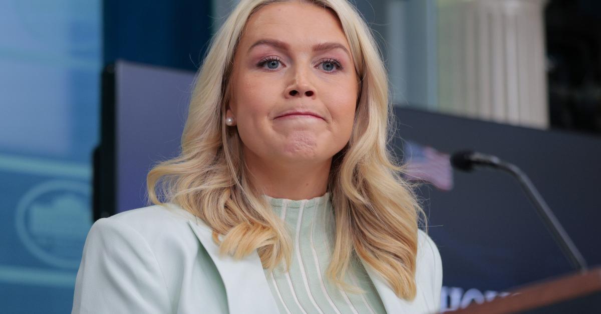 Karoline Leavitt says she's helping Trump pick the next White House press secretary GettyImages 2268328394