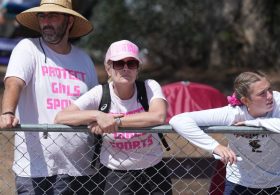 Rally against males in girls’ cross-country puts Washington girls’ sports initiative in spotlight