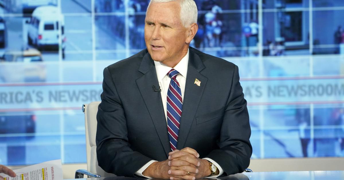 Former VP Pence says Trump should 'rescind' Russian fuel deal immediately GettyImages 2279479291