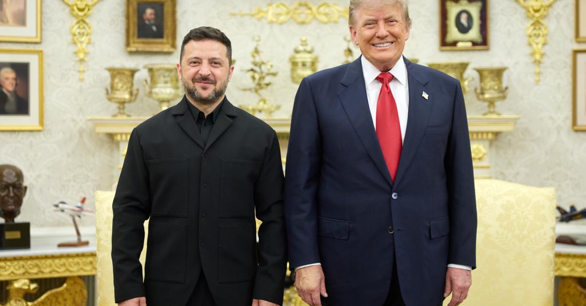Zelenskyy calls for stronger sanctions against Russia after Trump’s decision to put some on hold GettyImages 2287371645